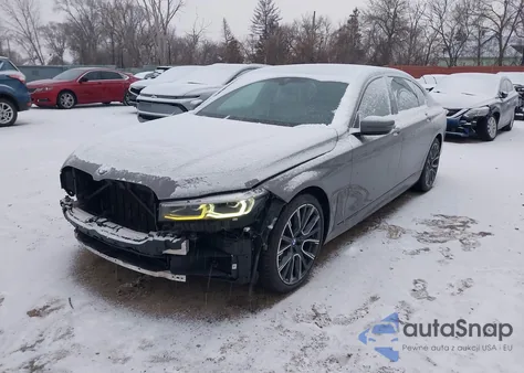 2020 BMW 740I xDrive from USA, damaged, VIN WBA7T4C07LCD71040